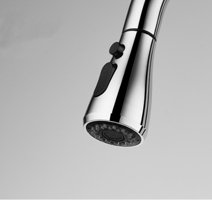 360 Rotating Pull Out Sprayer Kitchen Faucet Polished Surface