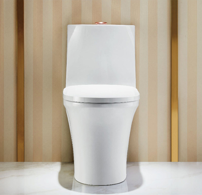 0.85GPF Elongated One Piece Toilets Seat Included Single Flush