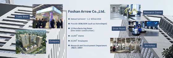 ARROW Modern Single-Handle Brass Basin Mixer Faucet with Ceramic Valve Core and Smart Sensor Design for Deck Mounted Single Hole Installation