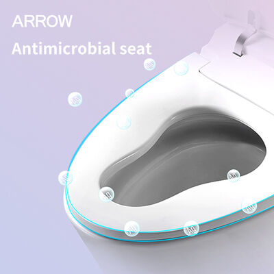 ARROW Smart Toilet with Siphon Flushing Heated Seat and Nozzle Self-cleaning Modern Intelligent Bidet Toilet