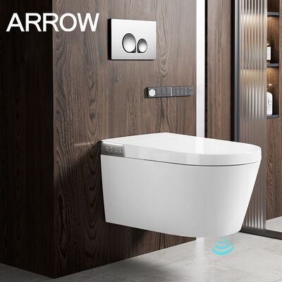ARROW Luxury Smart Toilet with Concealed Tank Wall-mounted One Piece Design and Remote Control for Hotel Use