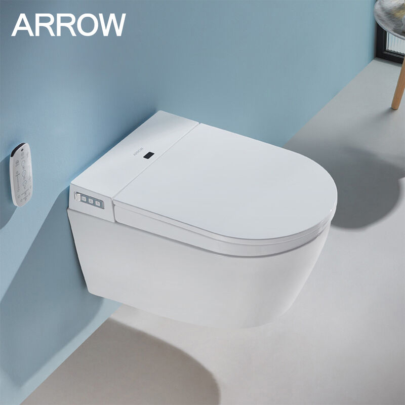 ARROW ST-8018 Industrial-Grade Smart Toilet for Public Washrooms | Vandal-Proof Stainless Steel Trim, 500kg Static Load, Heavy-Duty Flush for Transport Hubs