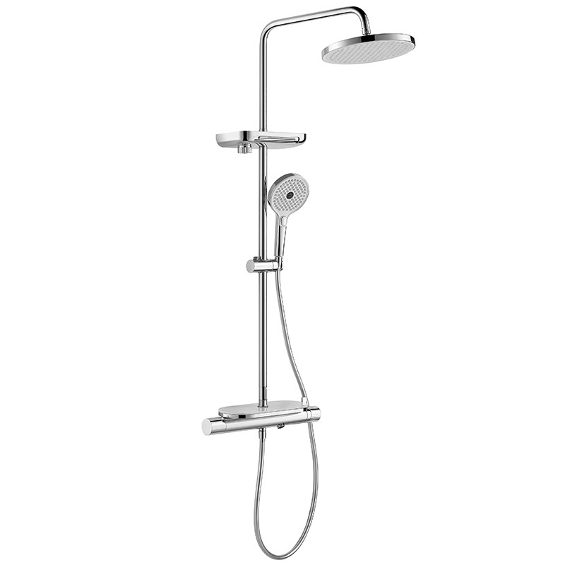 ARROW AMG14SH851 Thermostatic Bath Shower Mixer Set Chrome Brass